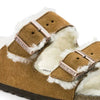 Birkenstock Arizona Lamsvel Suede Mink (maat 38-41)
