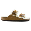 Birkenstock Arizona Lamsvel Suede Mink (maat 38-41)