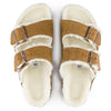 Birkenstock Arizona Lamsvel Suede Mink (maat 38-41)