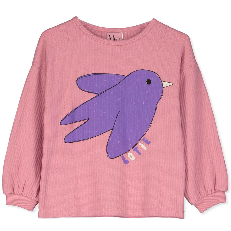 Lötiekids Long Sleeve T-shirt Flowing Bird Rose