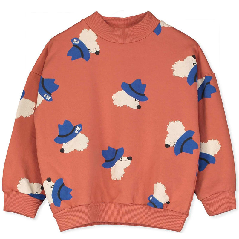 Lötiekids Chill Dogs Sweatshirt Clay