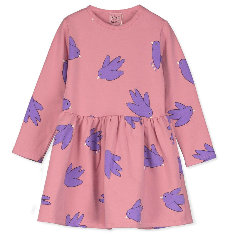 Lötiekids Birds Sweat Dress