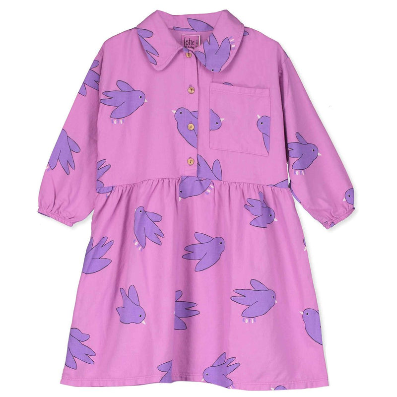 Lötiekids Birds Woven Dress
