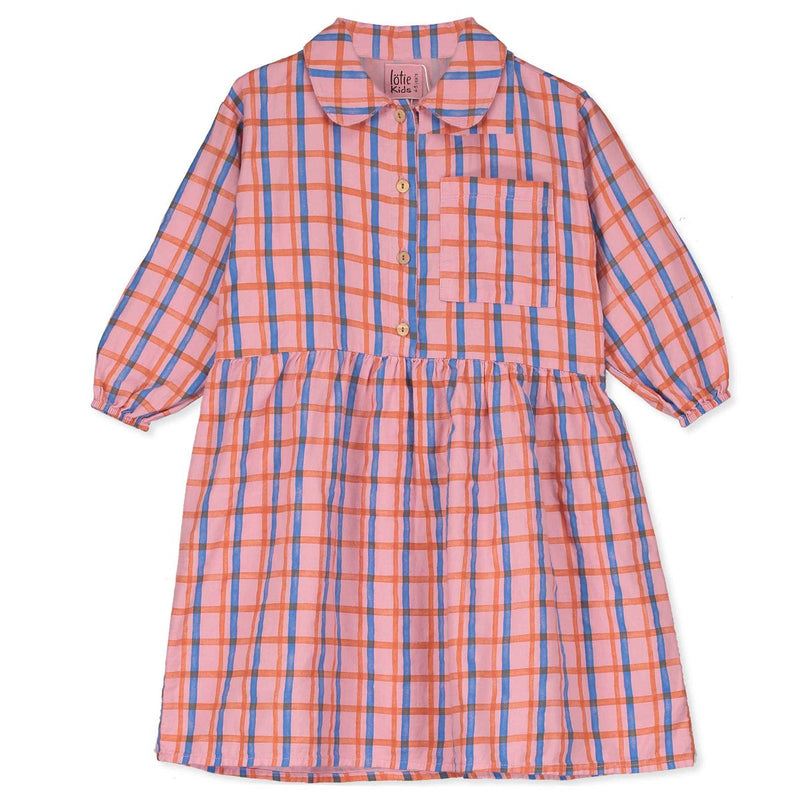 Lötiekids Checks Woven Dress