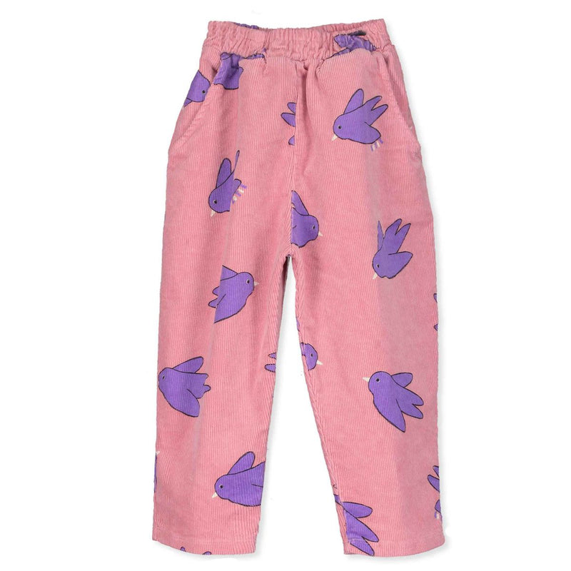 Lötiekids Birds Corduroy Wide Pants