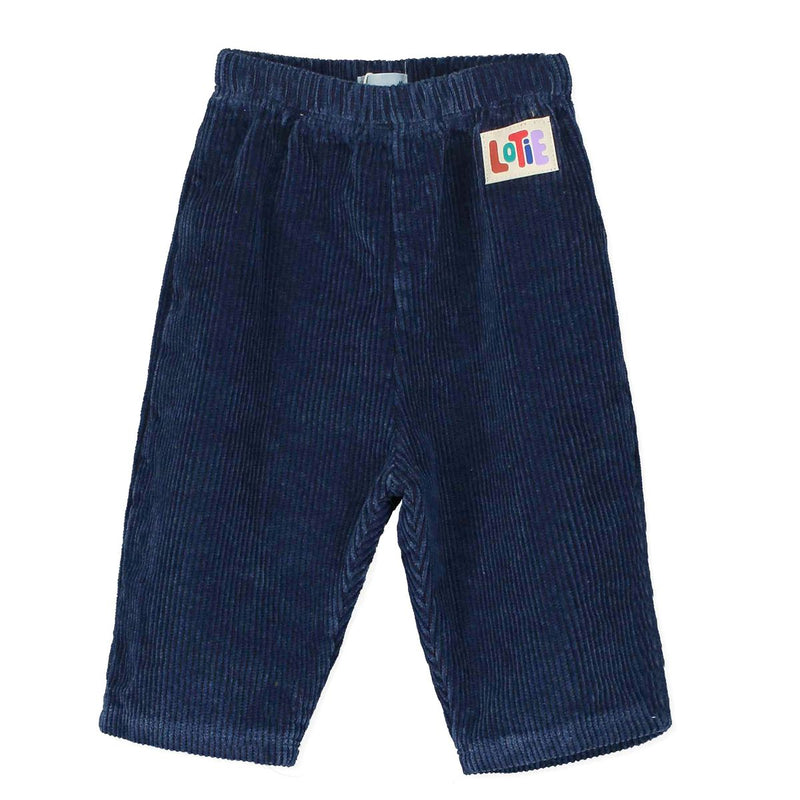 Lötiekids Baby Wide Indigo Cord Pants