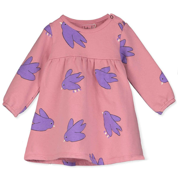 Lötiekids Baby Birds Sweat Dress