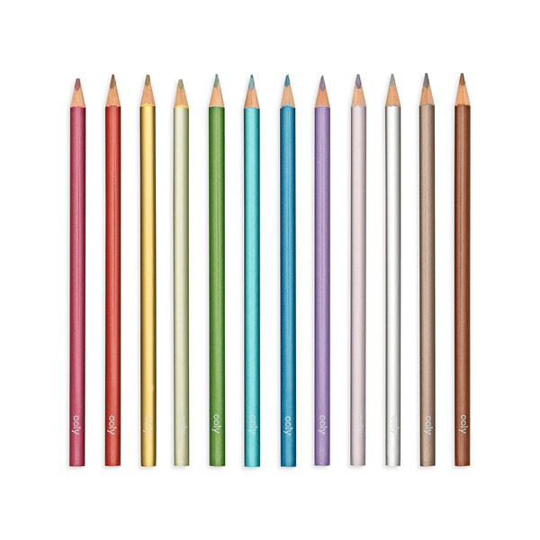 Ooly Modern Metlallic Colored Pencils