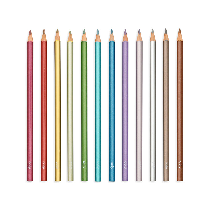Ooly Modern Metlallic Colored Pencils