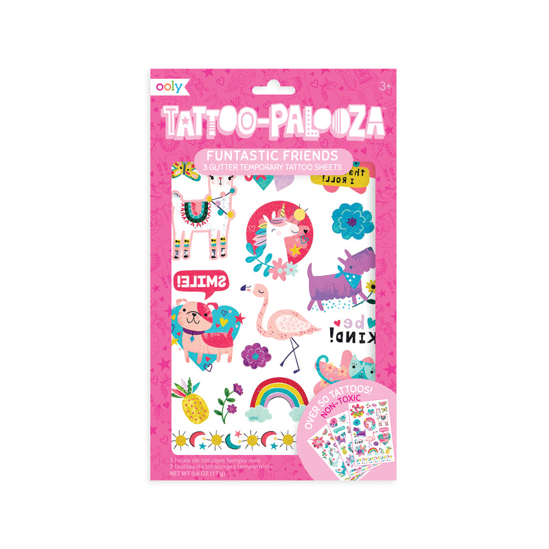 Ooly Tattoo Palooza Temporary Tattoos Funtastic Friends