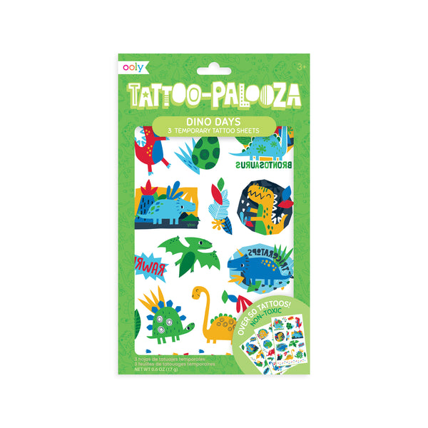 Ooly Tattoo Palooza Temporary Tattoos Dino Days