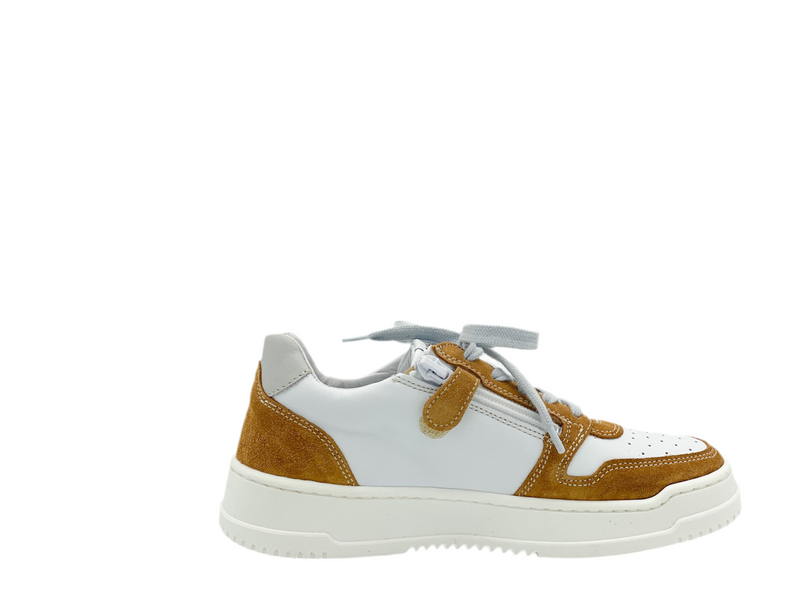 Romagnoli Sneaker Wit Bruin (maat 32-38)