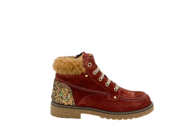 Rondinella Bottine Bordeaux (maat 28-35)