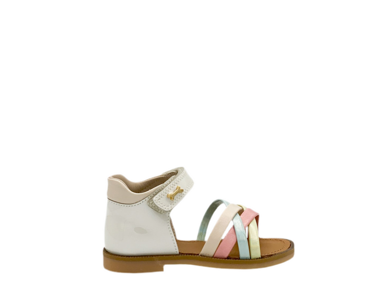 Stones and Bones Sandaaltje Metal Milk (maat 21-26)