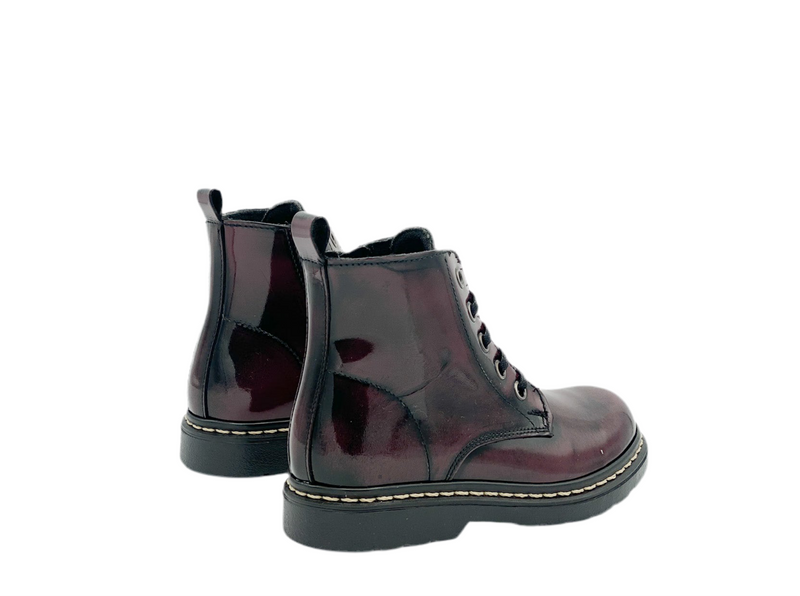 Confetti Bordeaux Lak Bottine (maat 26-30)