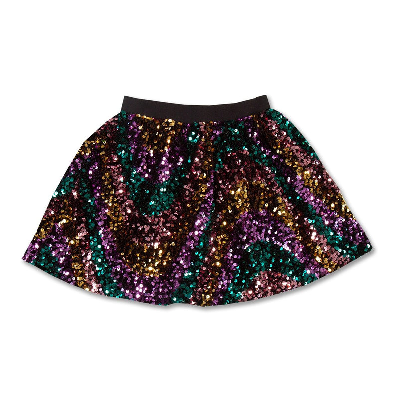 Petit Blush Sequin Skirt Multi Color