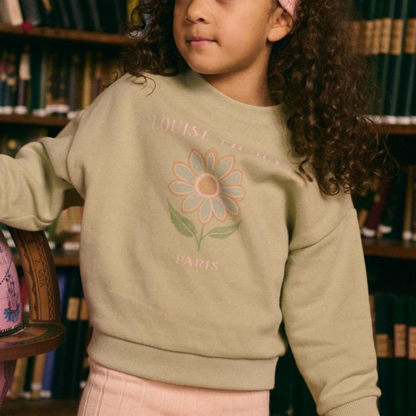 Louise Misha Sweatshirt Rosalia Almond