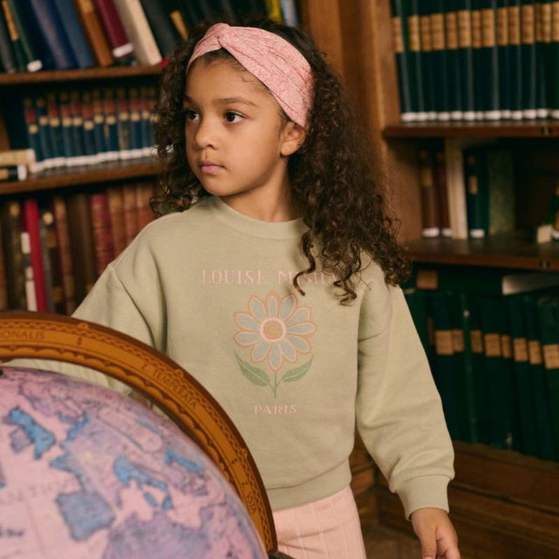 Louise Misha Sweatshirt Rosalia Almond