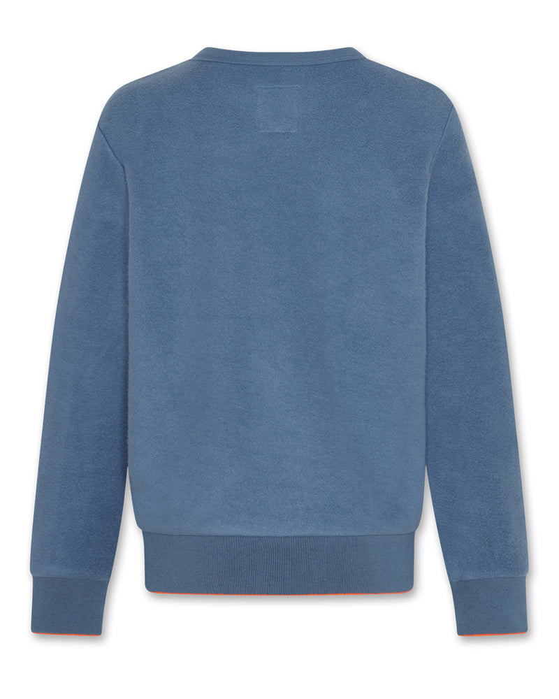 AO76 Tom Sweater Logo Blue