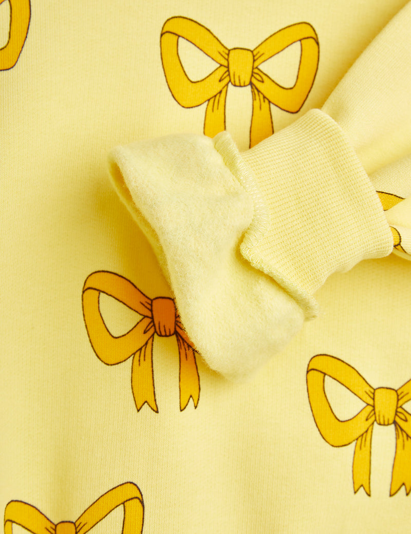 Mini Rodini Bow Sweatshirt Yellow