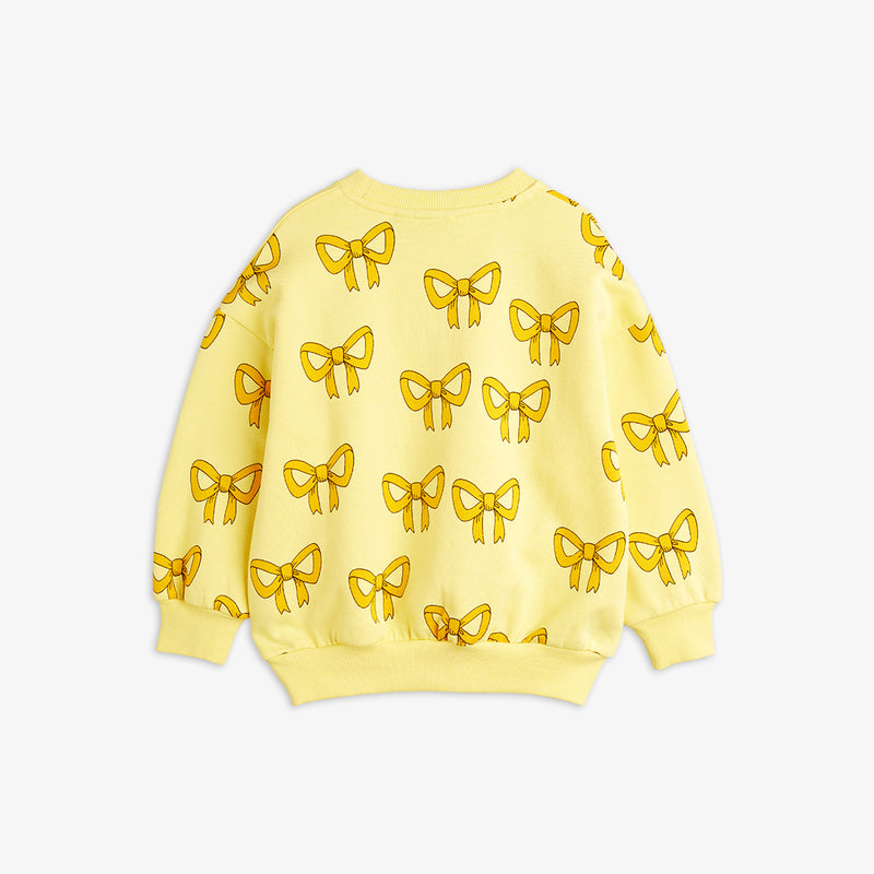 Mini Rodini Bow Sweatshirt Yellow