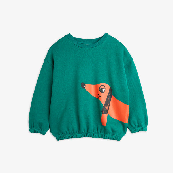 Mini Rodini Dog Sweatshirt Green