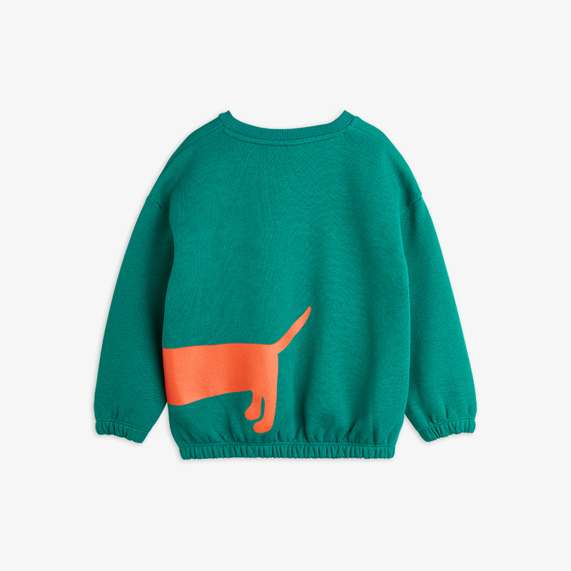 Mini Rodini Dog Sweatshirt Green