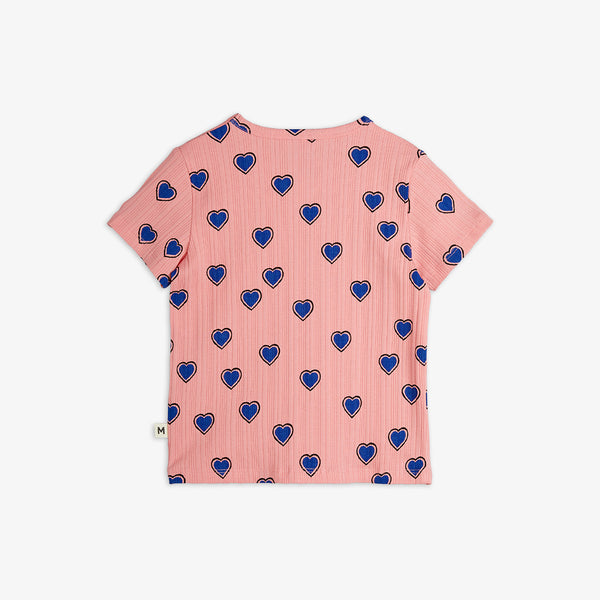 Mini Rodini Outlined Hearts Tee