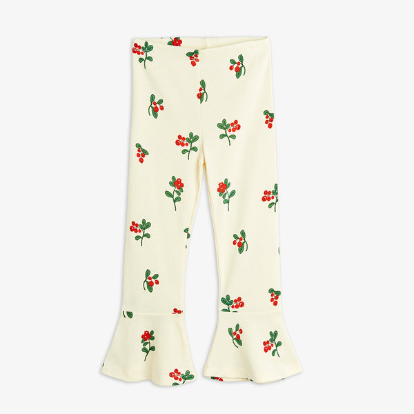 Mini Rodini Lingonberries Flared Trousers