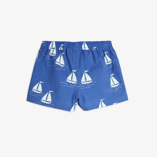 Mini Rodini Sailing Boats Woven Shorts