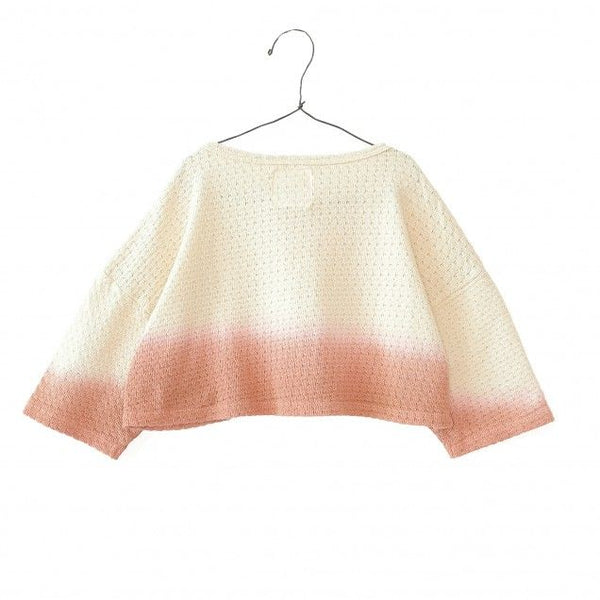 Play Up Jersey Jacquard Sweater Coral