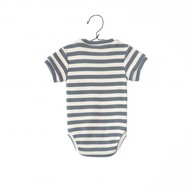 Play Up Striped Rib Body Sea