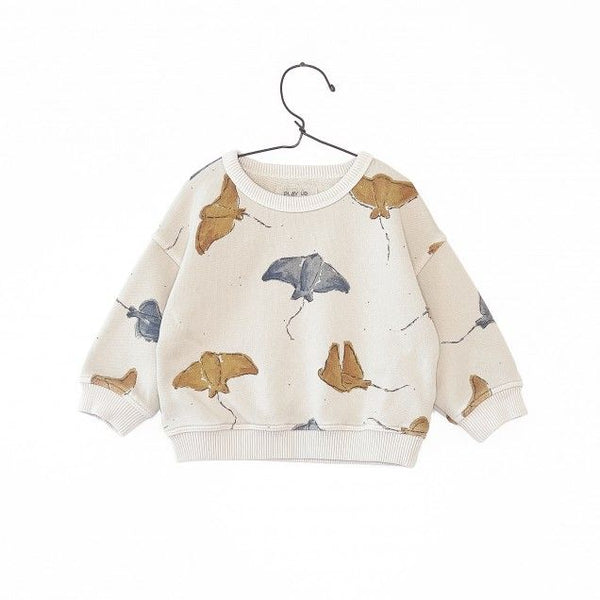 Play Up Baby Printed Fleece Sweater Fiber Raias