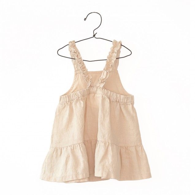 Play Up Baby Linen Dress Crochet