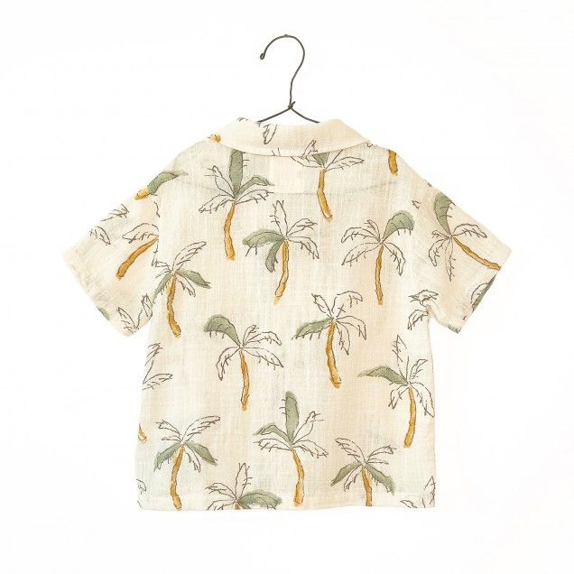 Play Up Printed Woven Shirt Fiber