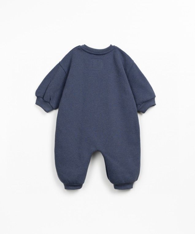 Play Up Baby Fleece Jumpsuit Mirtilo