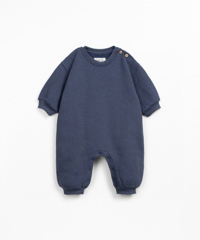 Play Up Baby Fleece Jumpsuit Mirtilo