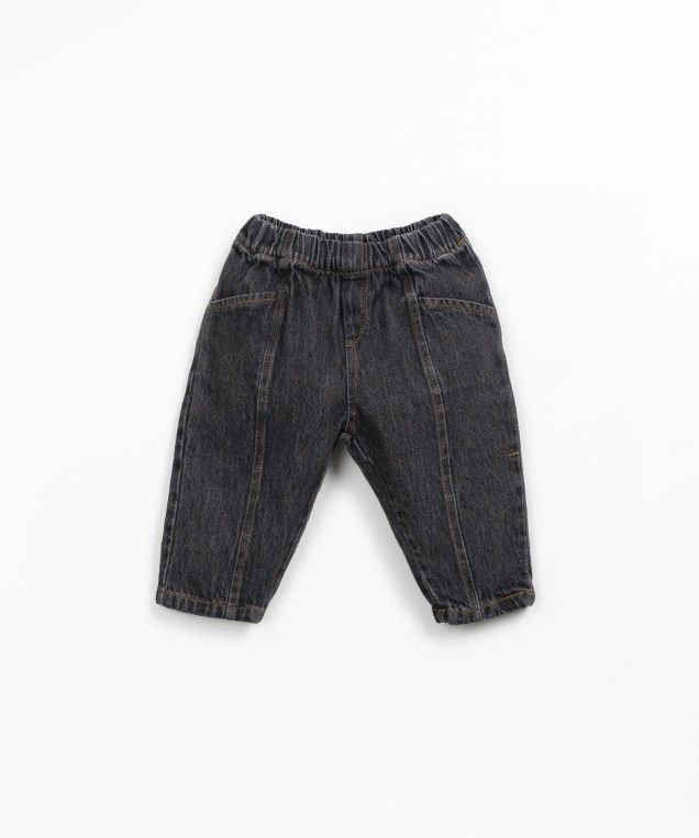 Play Up Baby Denim Trousers Grafite