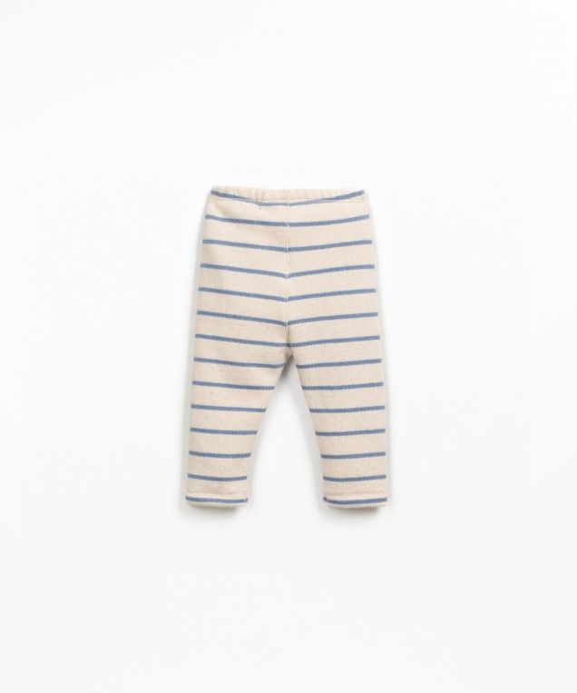 Play Up Baby Striped Jersey Leggings Watercolor