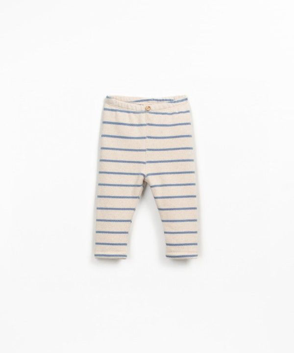 Play Up Baby Striped Jersey Leggings Watercolor
