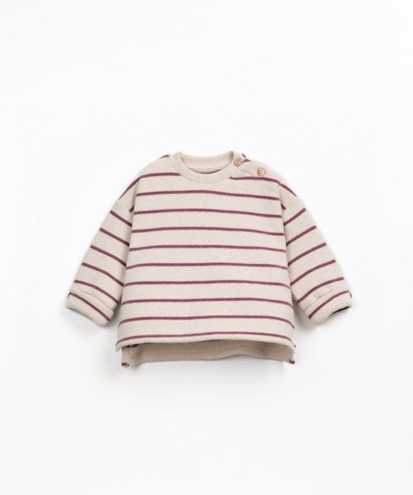 Play Up Baby Striped Jersey Sweater Amora