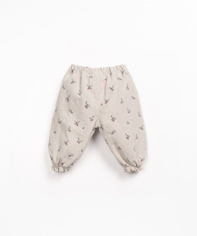 Play Up Baby Printed Twill Trousers Tones