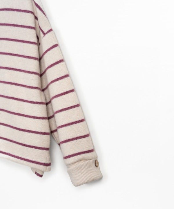Play Up Striped Jersey Sweater Amora