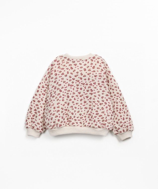 Play Up Printed Jersey Sweater Pencil