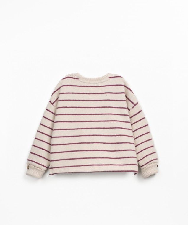 Play Up Striped Jersey Sweater Amora