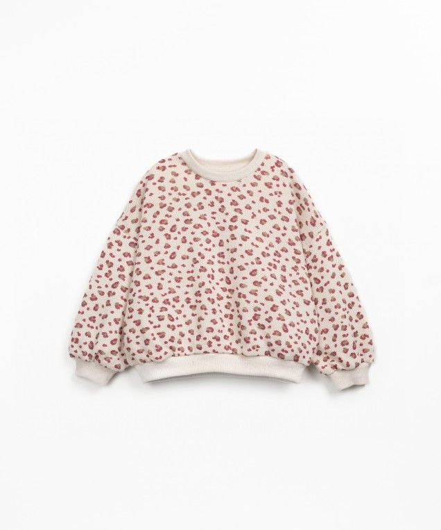 Play Up Printed Jersey Sweater Pencil