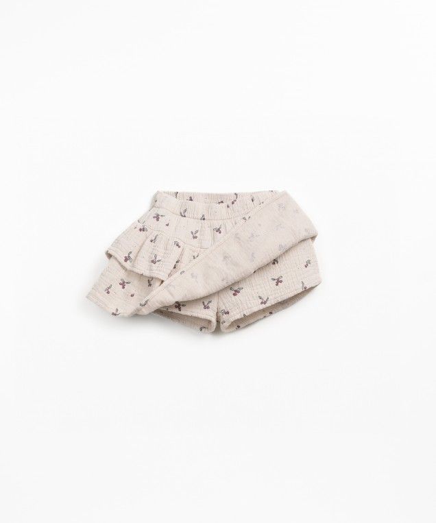 Play Up Printed Woven Skort Tones