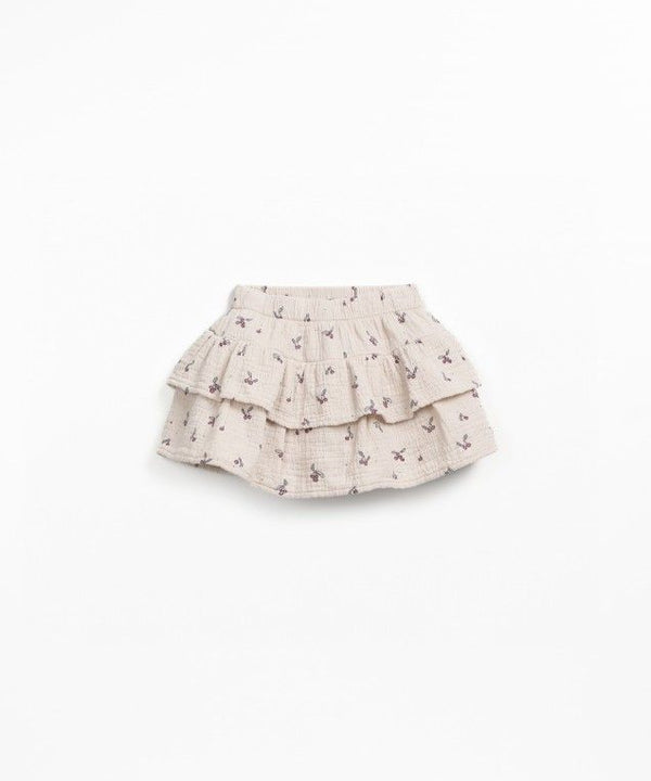 Play Up Printed Woven Skort Tones