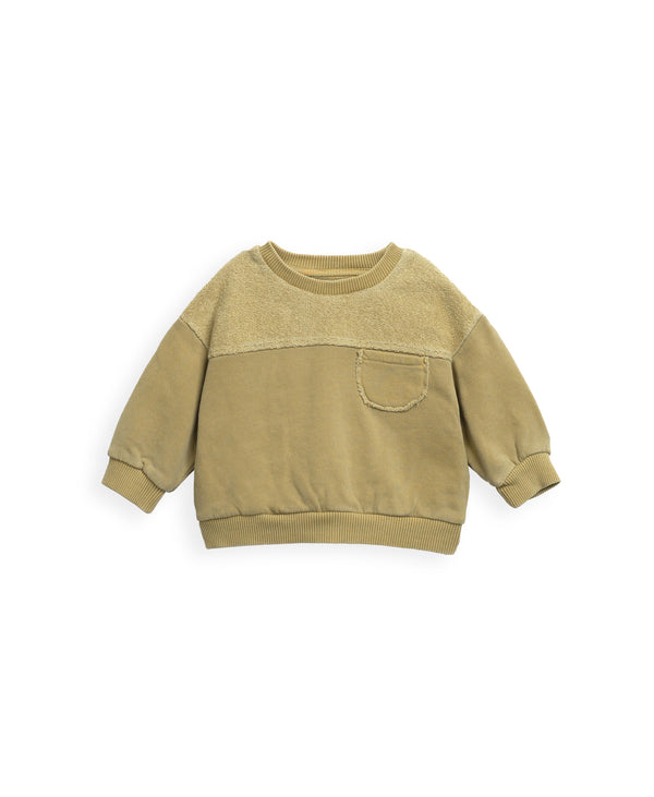 Play Up Fleece Sweater Baby Green