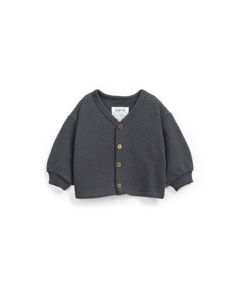 Play Up Jersey Cardigan Shadow